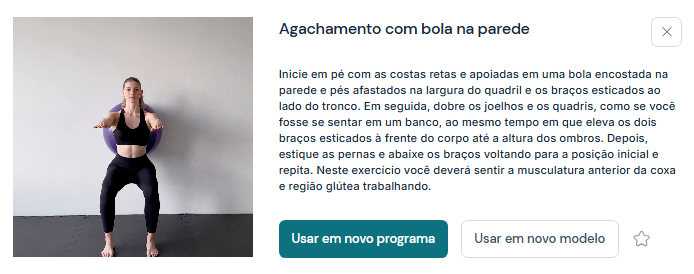 pilates online com app parede