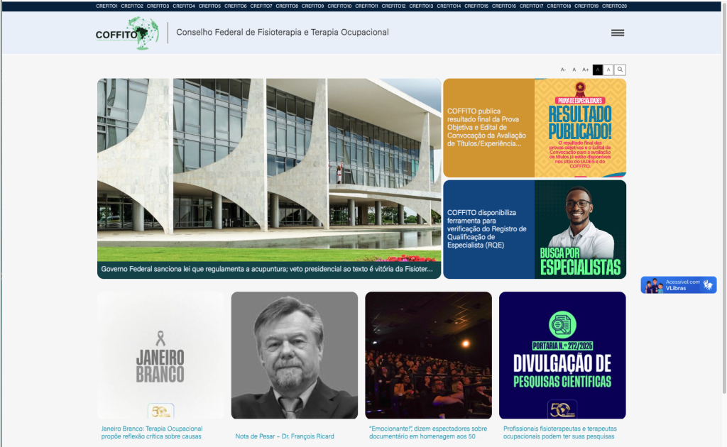 conselho de fisioterapia