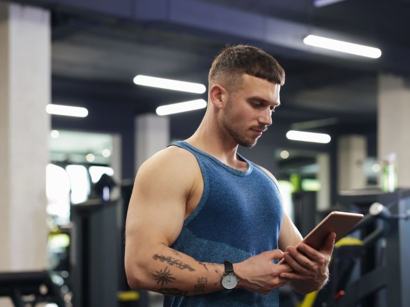 app para monitorar treino de musculação fichas de treino