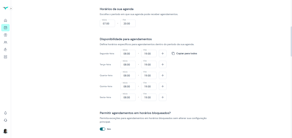 O que é um sistema de Fisioterapia e como ele transforma a gestão da clínica 1 Agenda Configuracoes2 1