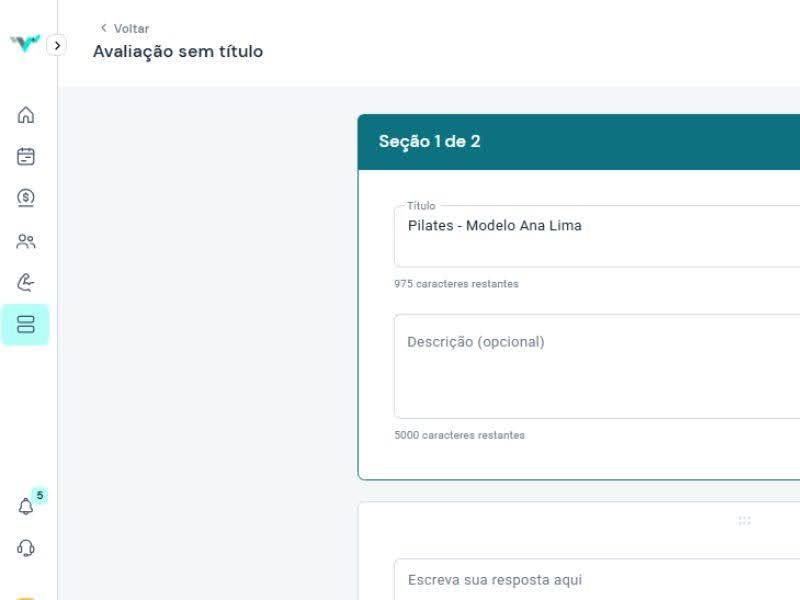 Ficha de anamnese para pilates: vantagens de um sistema digital! 1 Ficha de anamnese para pilates atendimento remoto
